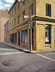 Realist acrylic painting.
